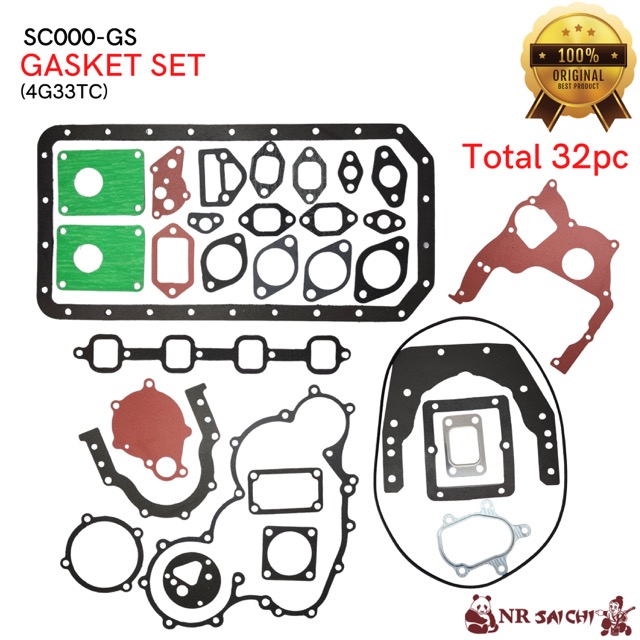 SC000-GS      GASKET SET NR